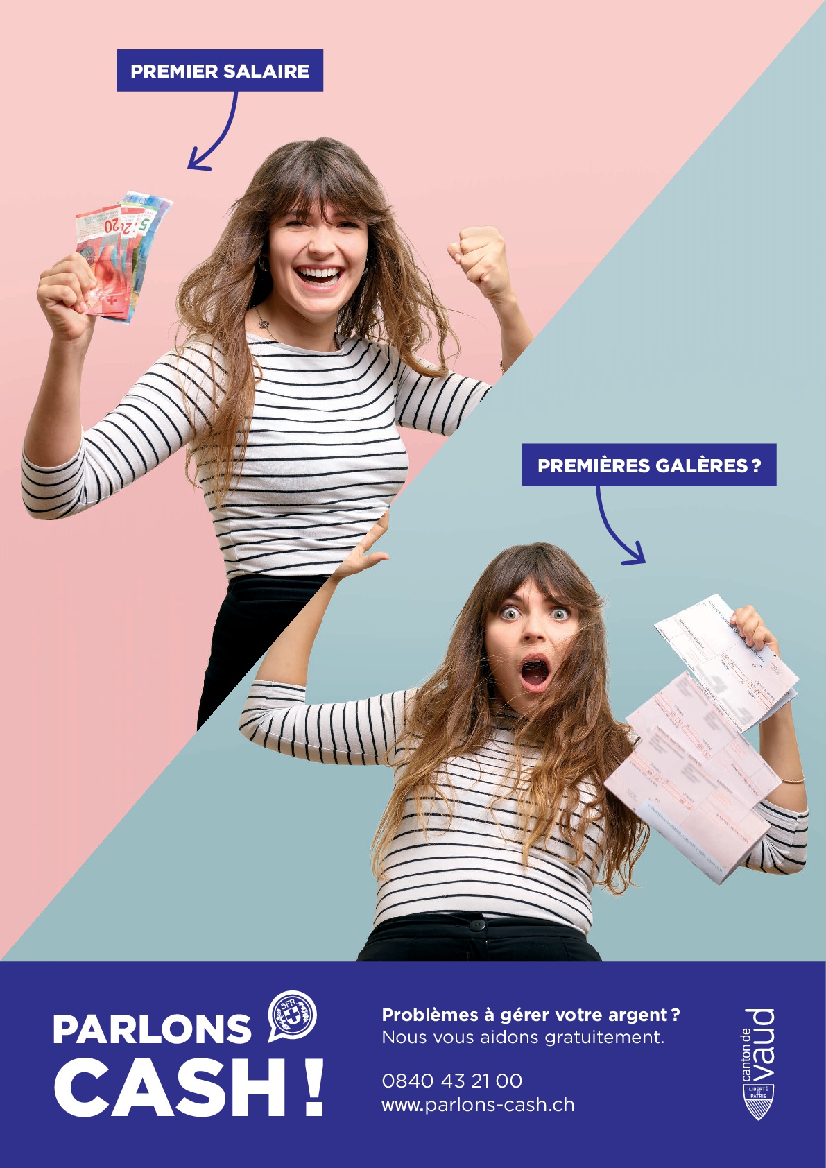 Une nouvelle campagne pour limiter le surendettement des Vaudoises et des Vaudois