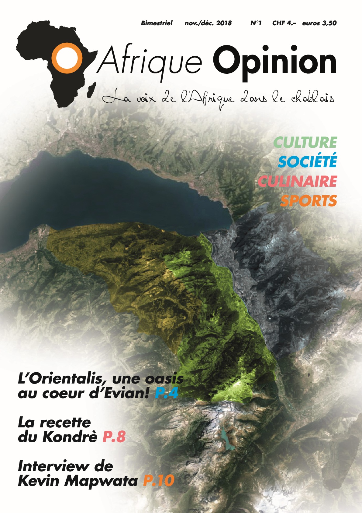 Un nouveau magazine pour rapprocher l'Afrique et le Chablais