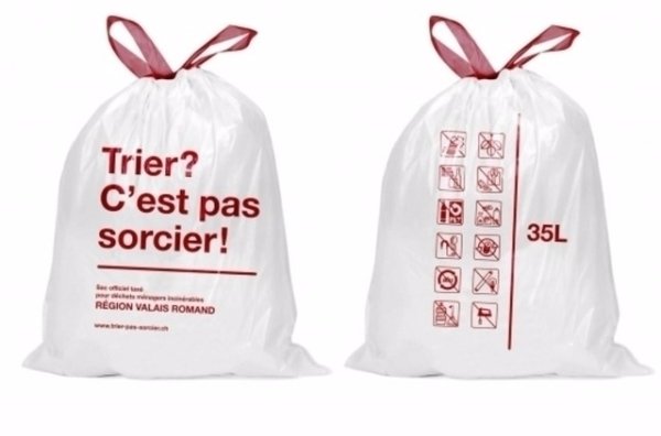 Sacs poubelle taxés: dans deux jours, Monthey rejoindra le reste du Valais