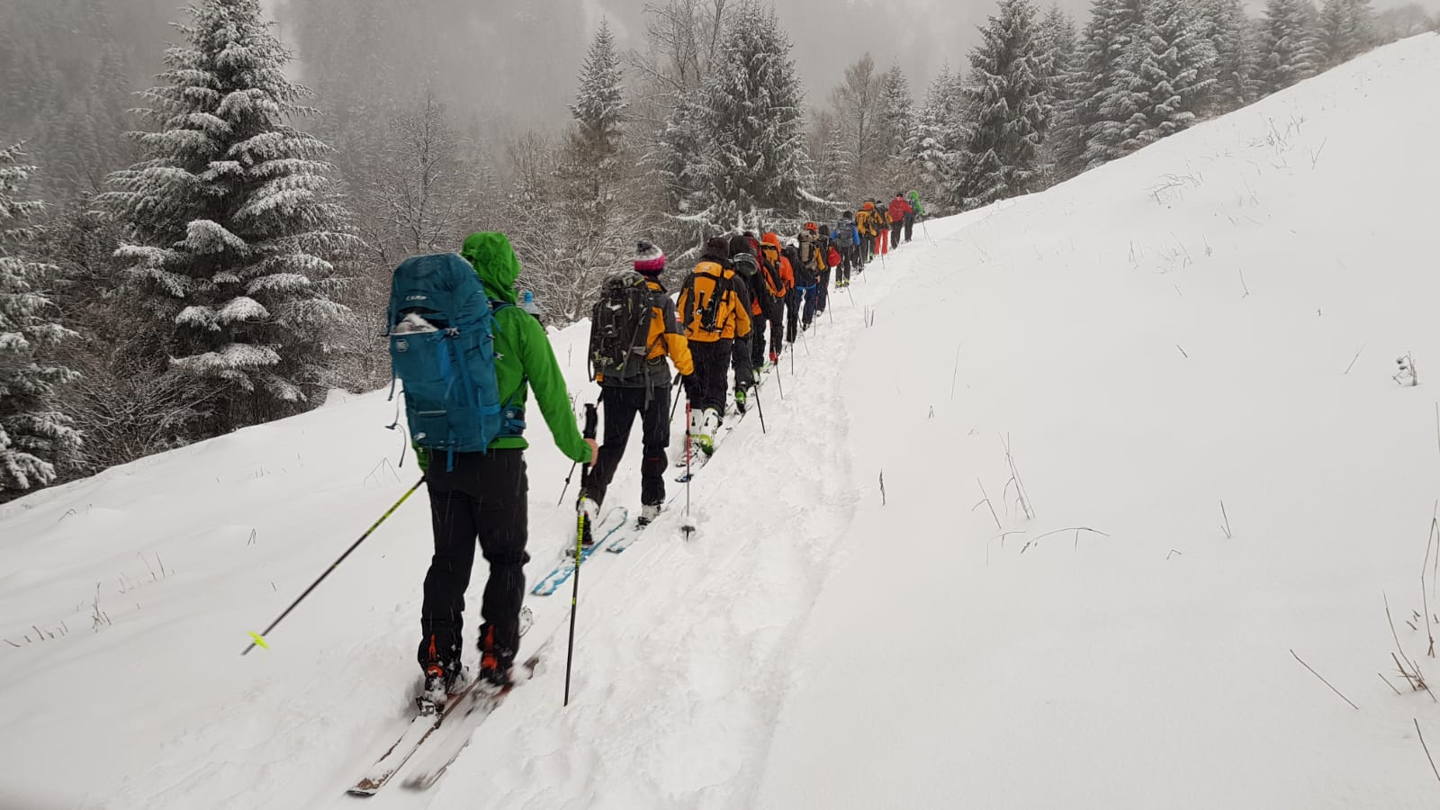 Le cours d'hiver de la colonne de secours du Chablais s'est déroulé aujourd'hui