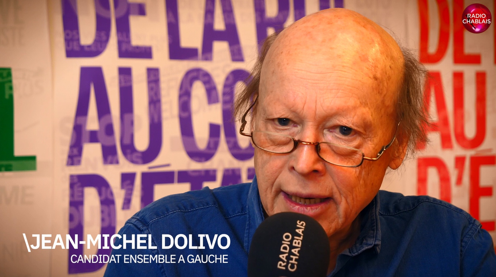 Election complémentaire VD 2/5: Rencontre avec le candidat d’Ensemble à gauche Jean-Michel Dolivo