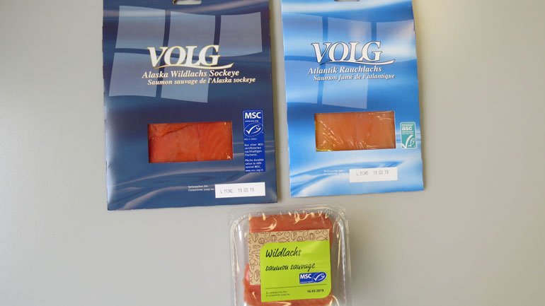 Coop, Migros et Volg rappellent des produits à base de saumon