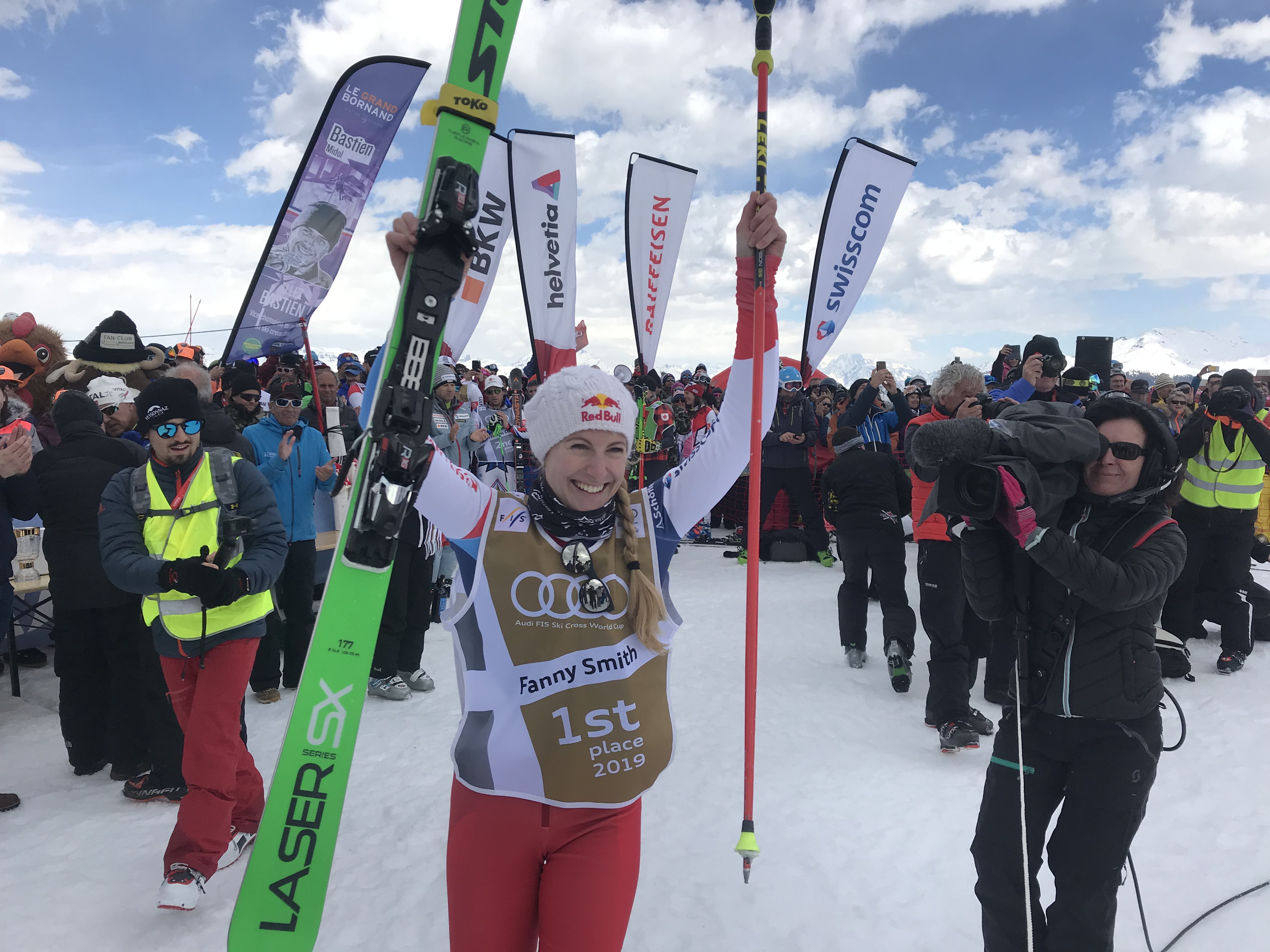 Skicross: Pas de podium mais un globe de cristal quand même pour Fanny Smith !
