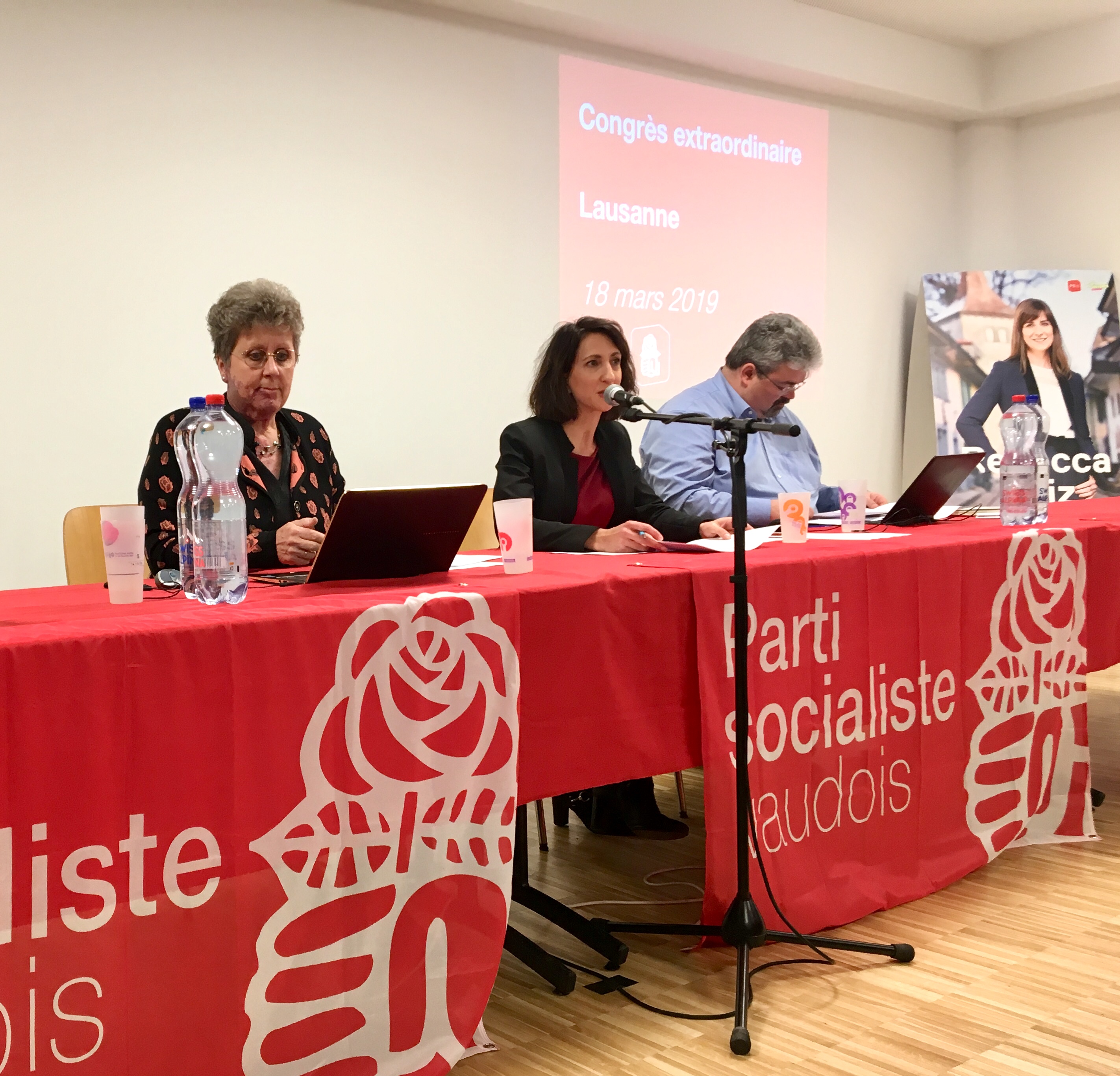 Election au Conseil d'Etat vaudois: le PS continue de croire en Rebecca Ruiz pour le second tour