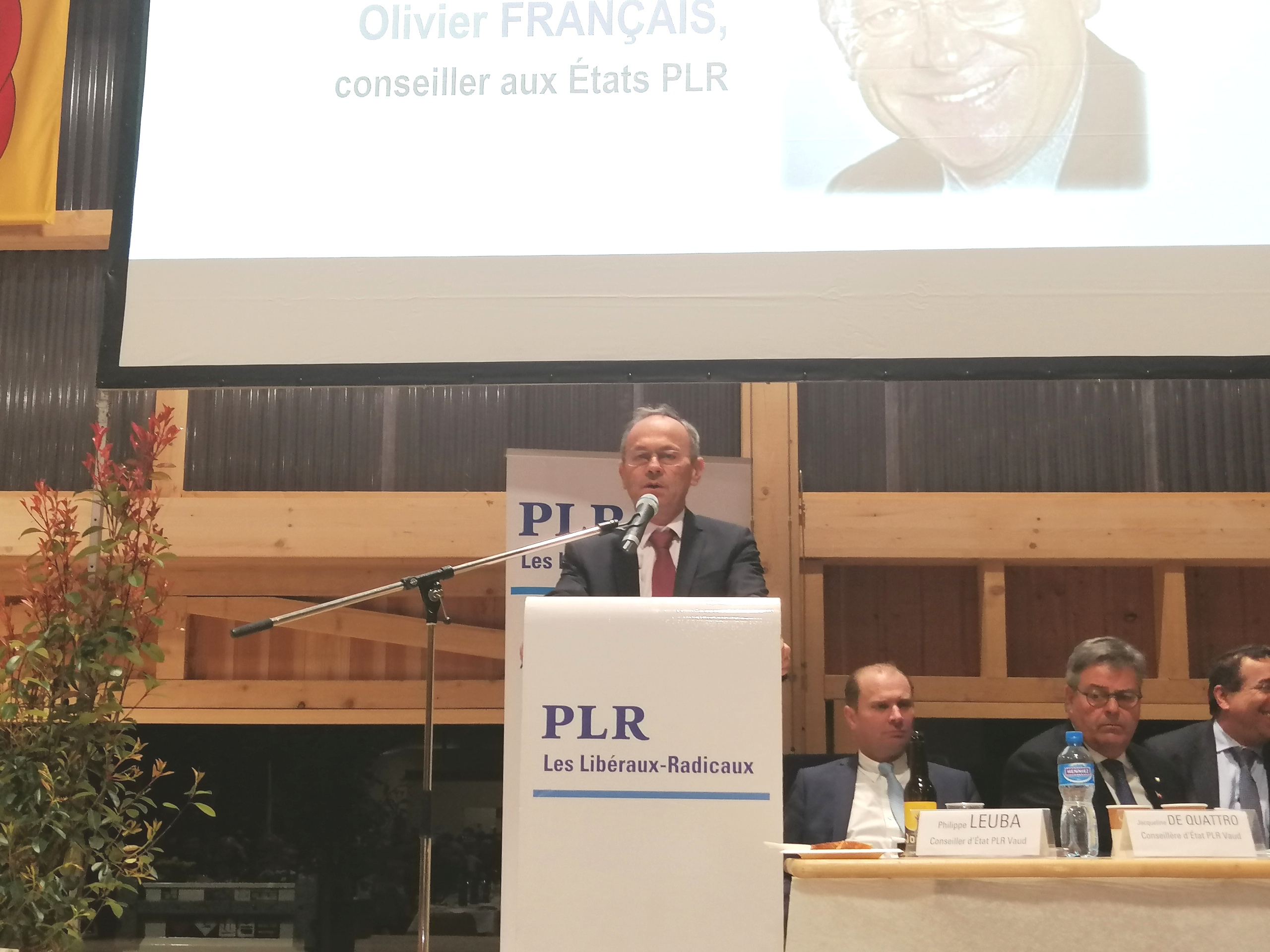 Fédérales 2019: le PLR Vaud mise à nouveau sur Olivier Français pour les Etats