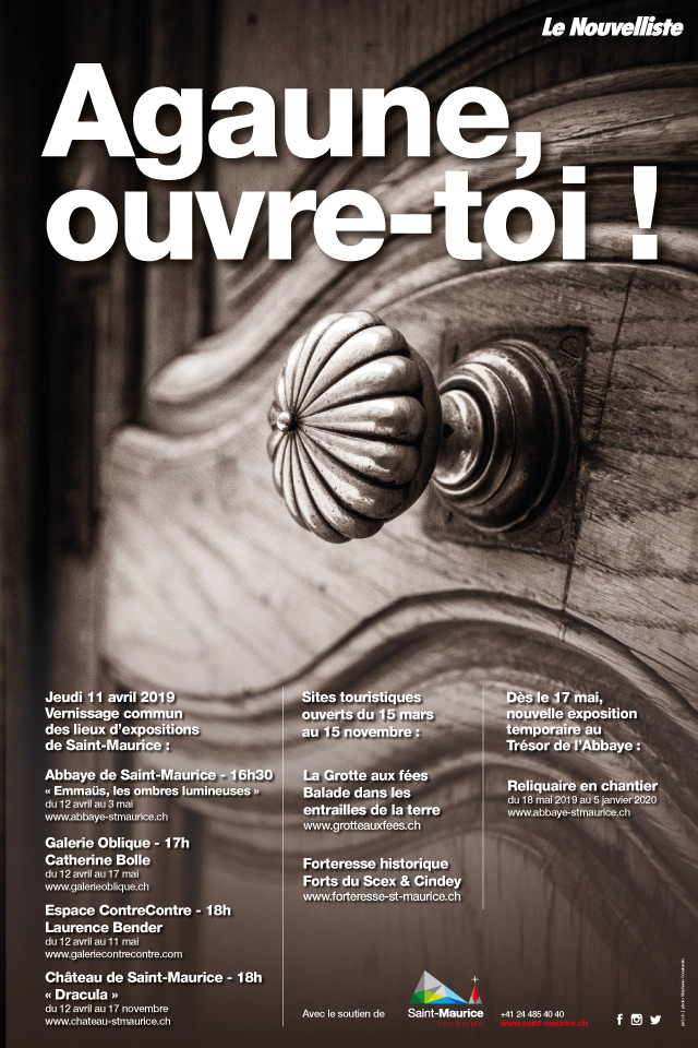 Quatre lieux d'exposition agaunois s'unissent pour lancer leur saison culturelle