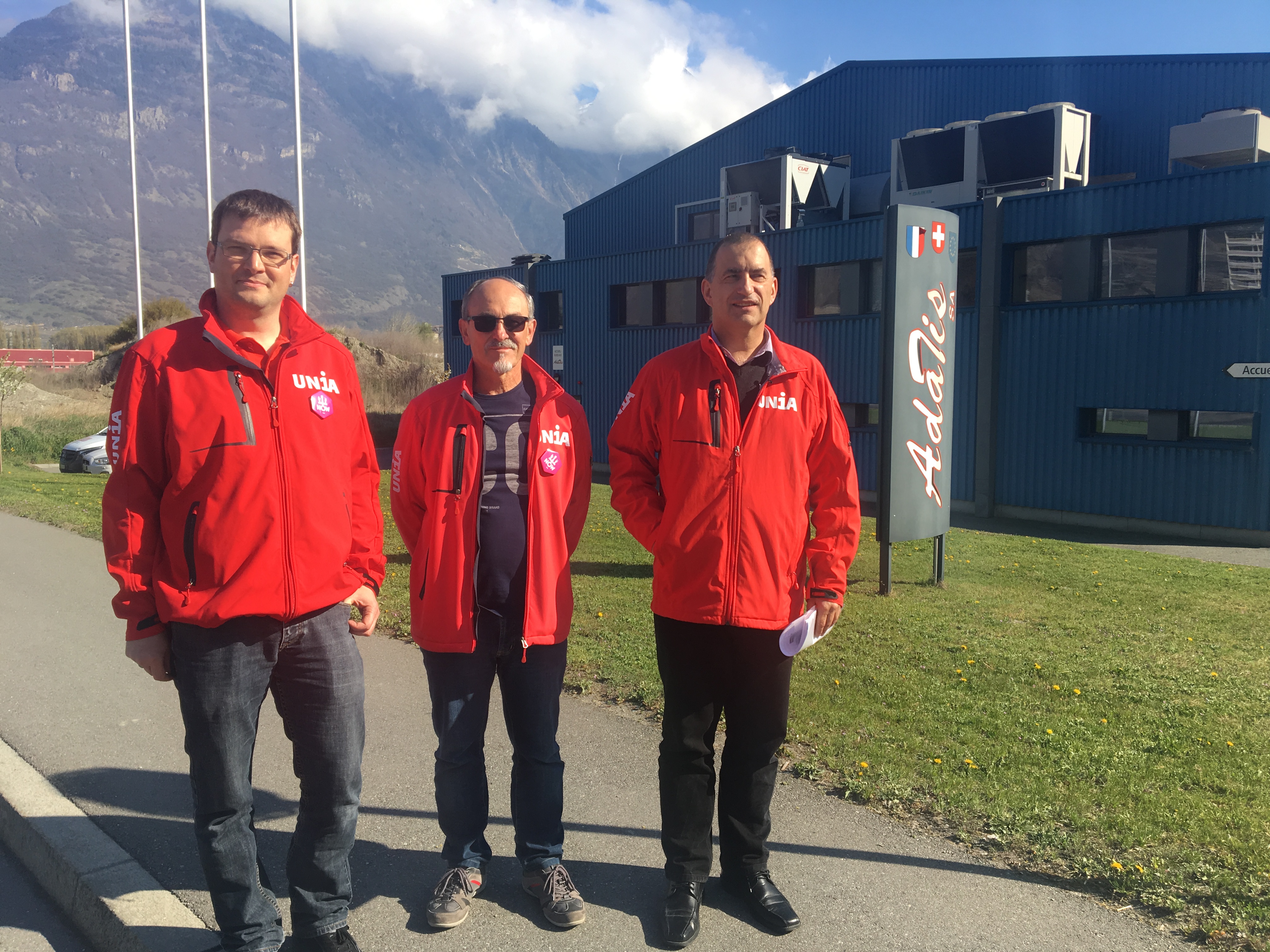 Martigny: Unia s'insurge contre des salaires de 3'000 francs versés par une firme industrielle