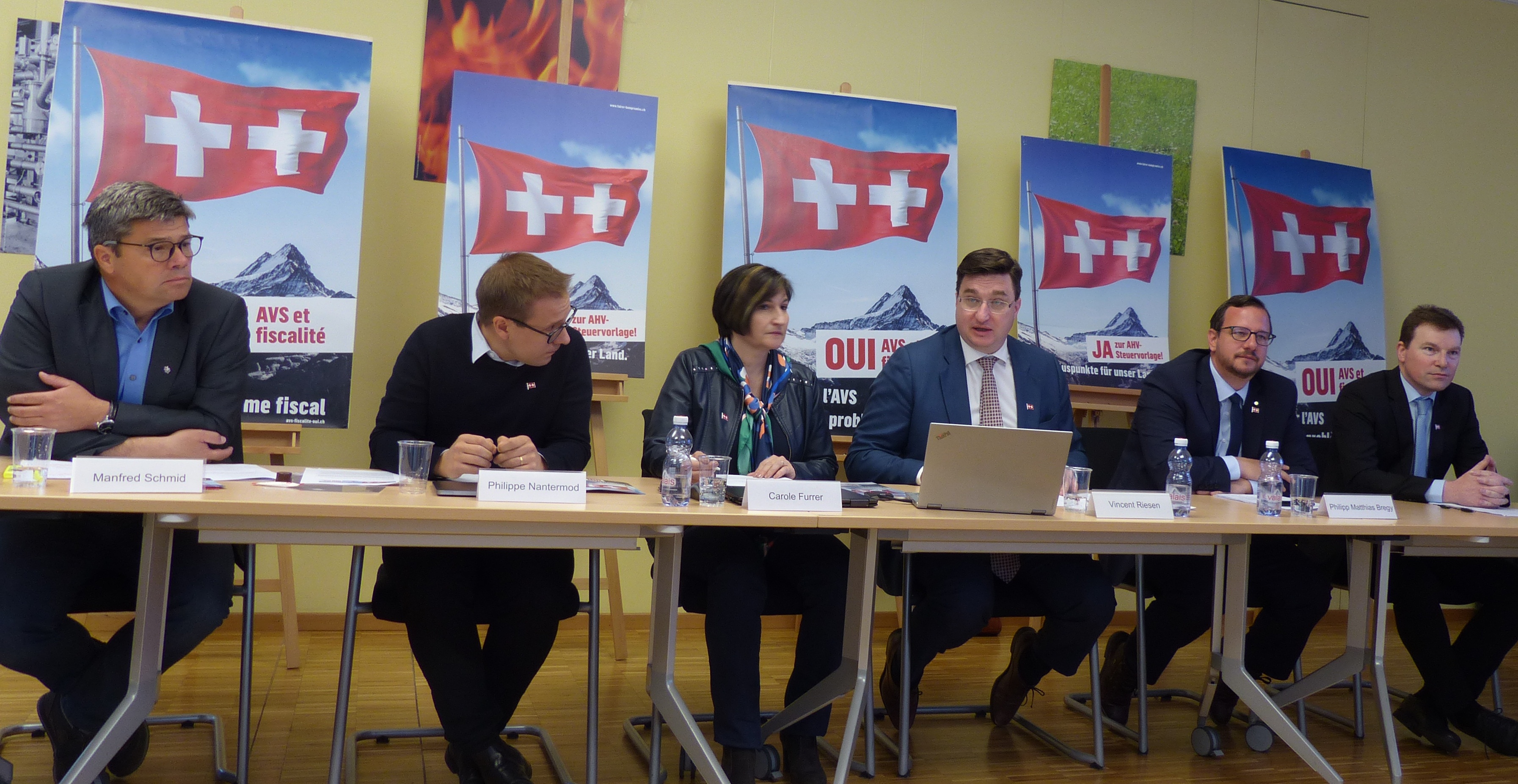 Les défenseurs de la RFFA ont présenté leurs arguments ce matin, à Sion