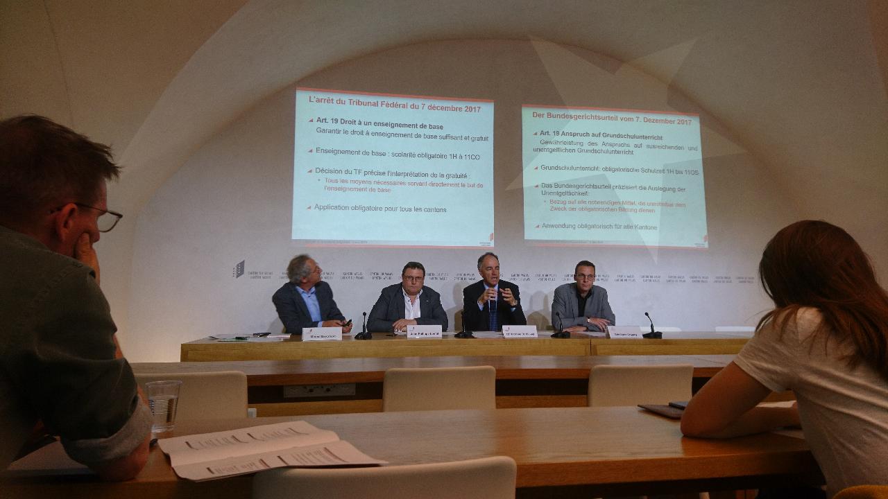 Le Valais tient sa solution pour allier gratuité de l'école et sorties scolaires