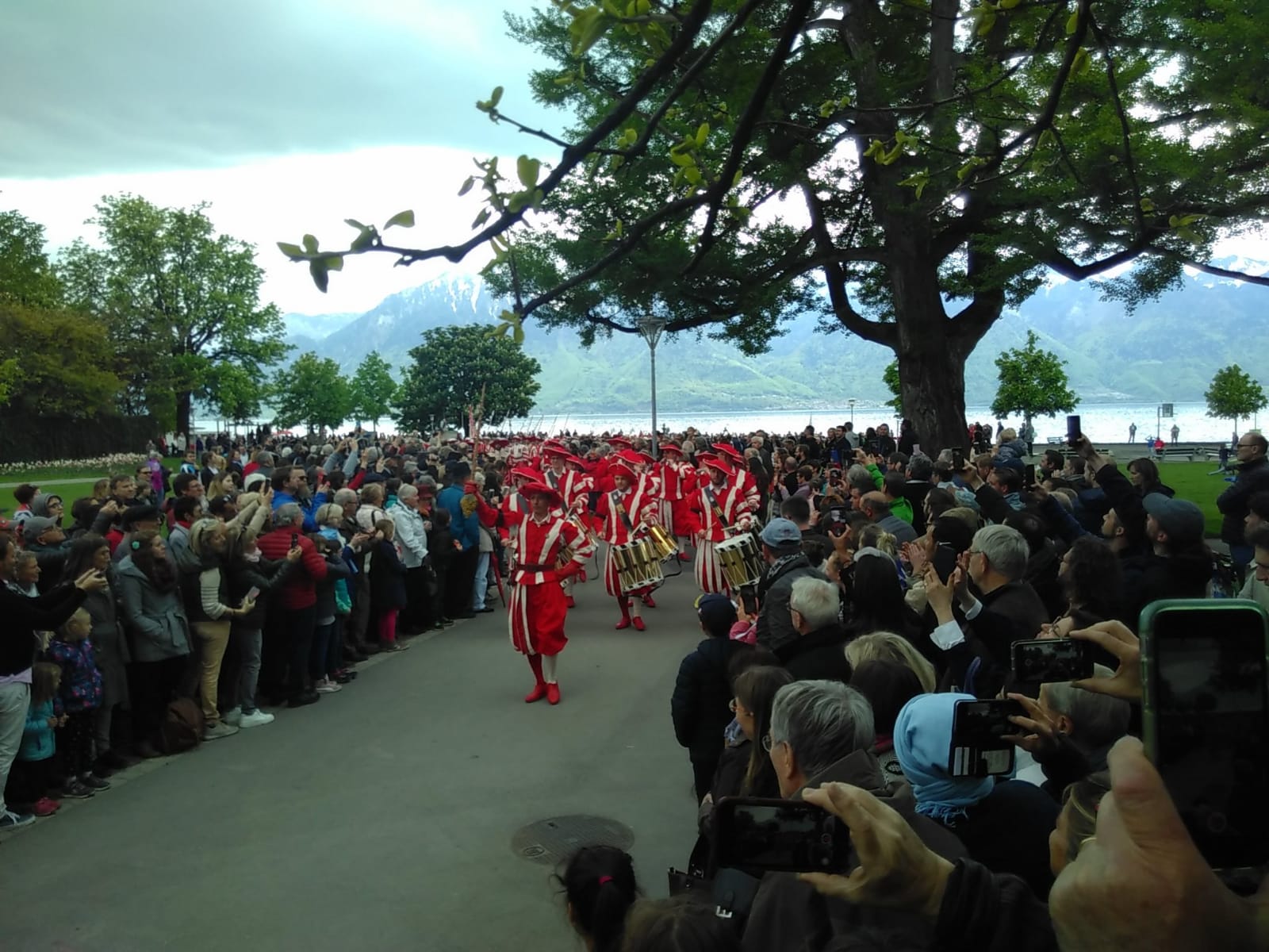 Mini-défilé pour un avant-goût de la Fête des Vignerons