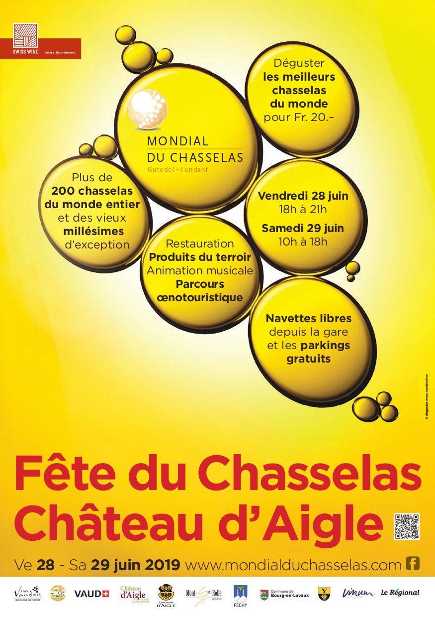 Aigle célèbrera une nouvelle fois le Chasselas en juin