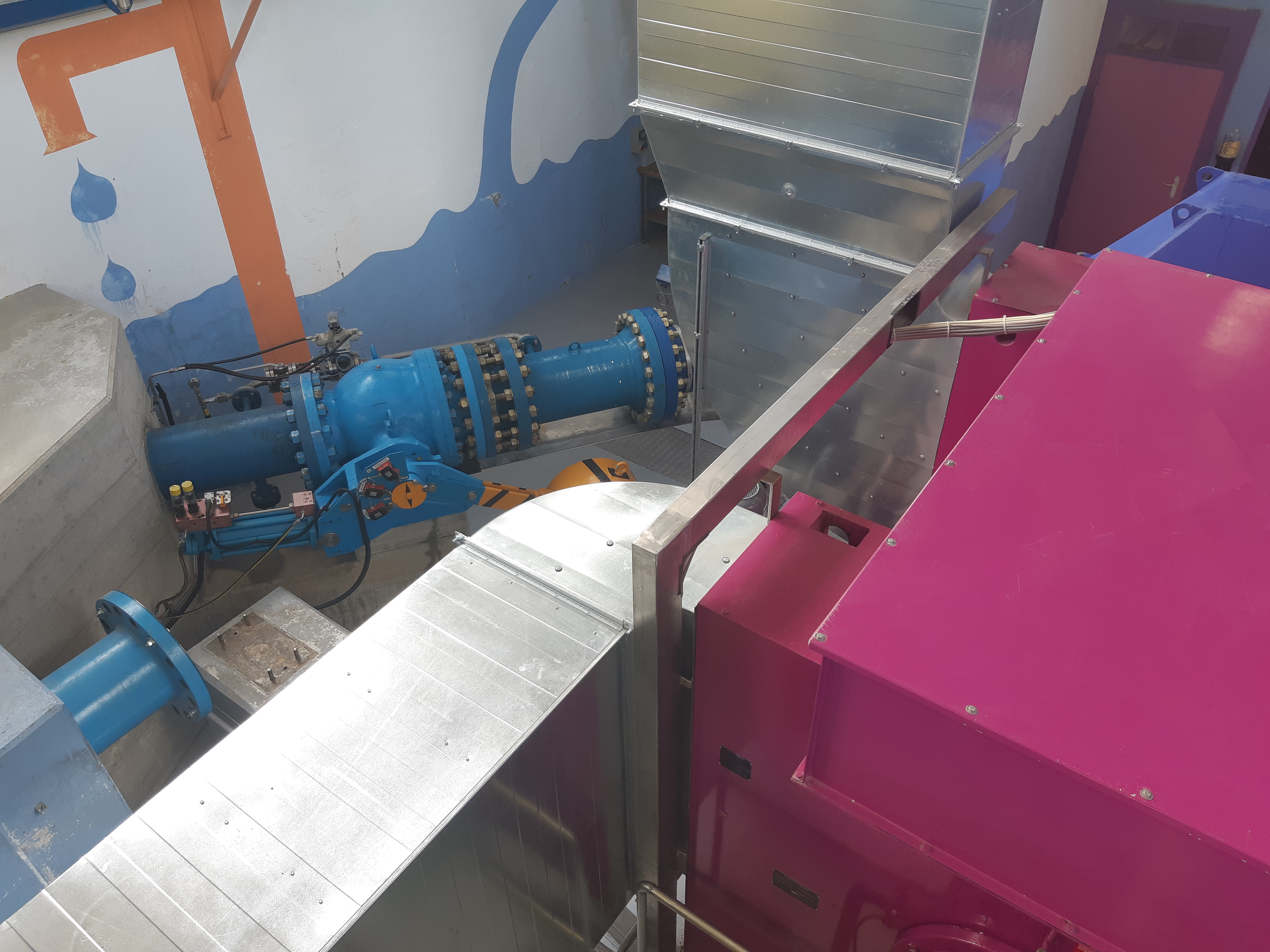 La centrale hydroélectrique de Vouvry a été repensée