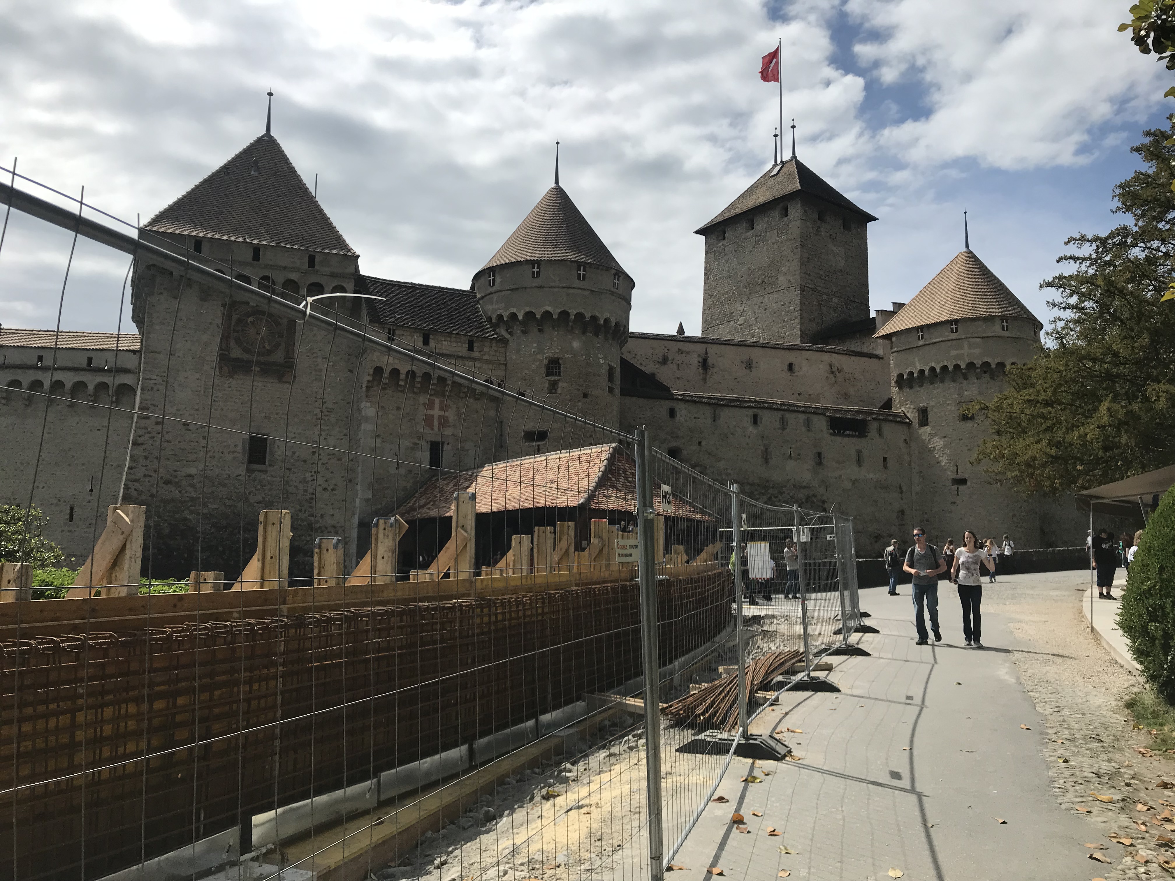 Le Château de Chillon s'est dévoilé au public
