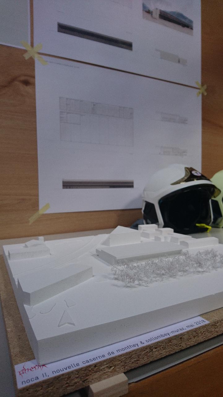 Monthey-Collombey: le projet de nouvelle caserne avance