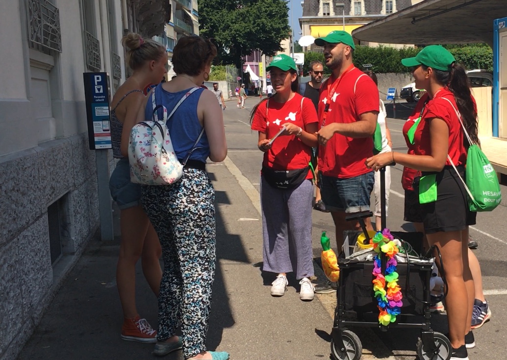 Fête des Vignerons: des étudiantes et étudiants de l'HESAV prennent soin du public et des bénévoles