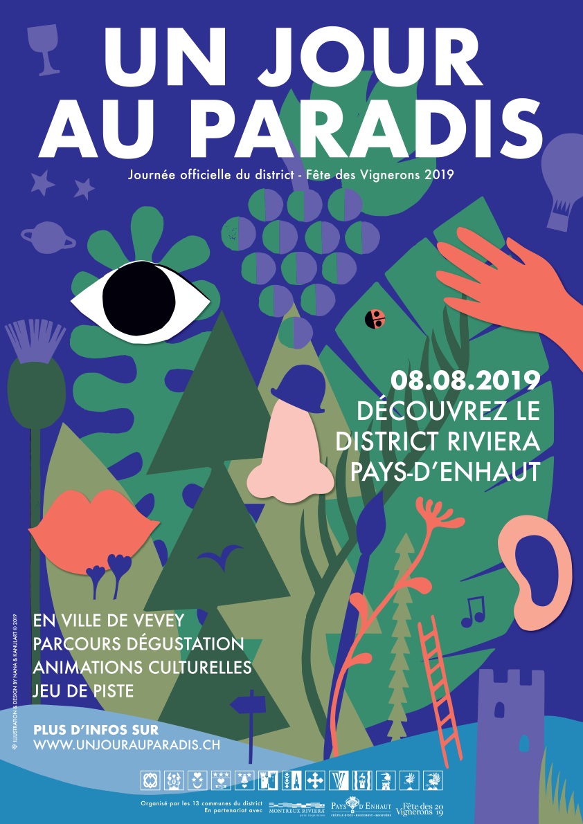 Vevey accueille jeudi ses communes voisines pour "Un jour au paradis"