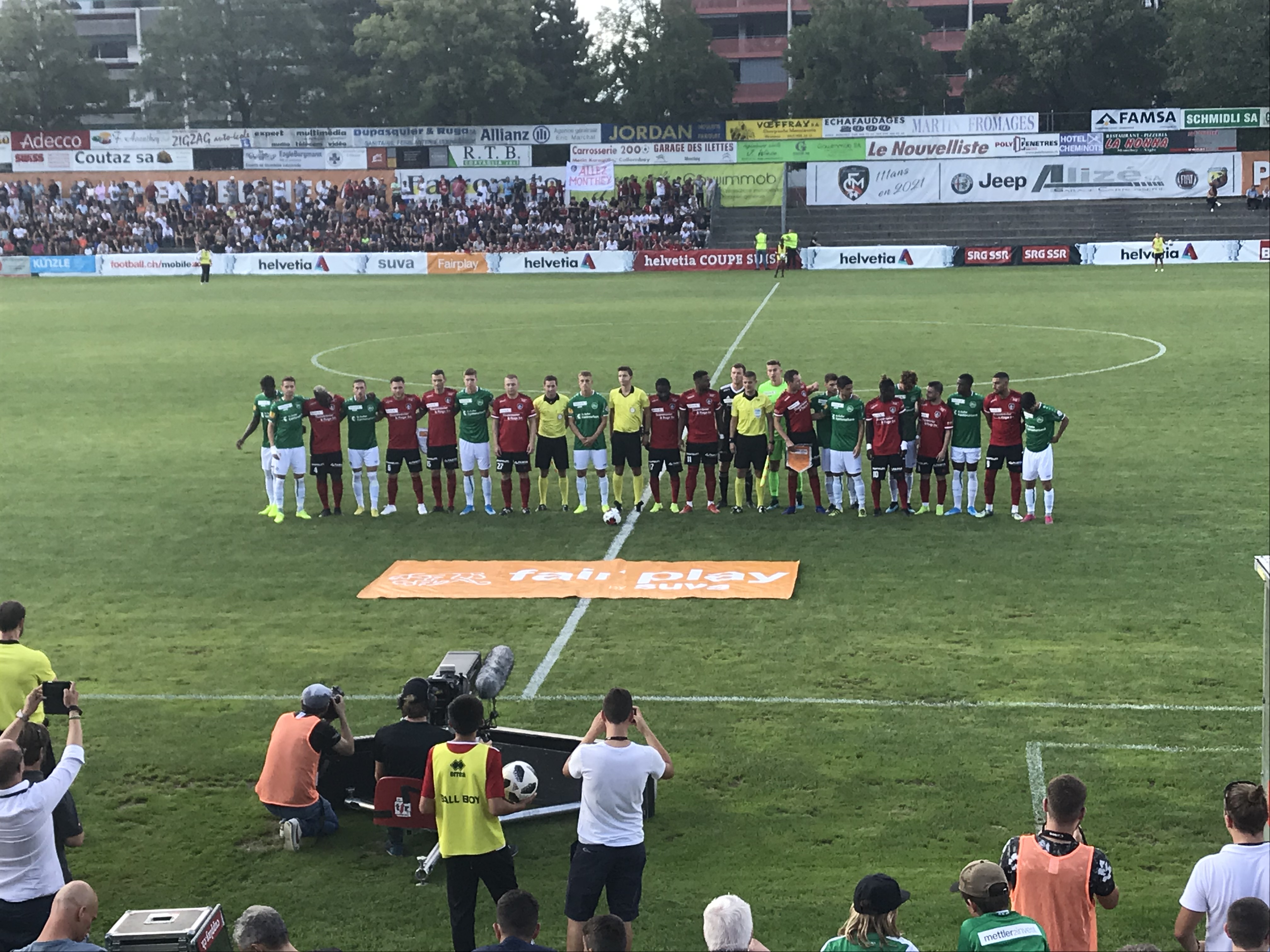 Football: Vaillant, le FC Monthey s'incline quand même contre St-Gall