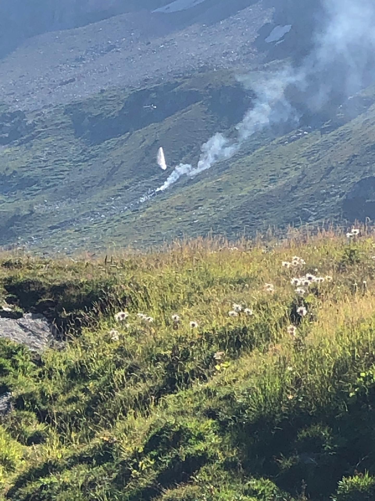 Un appareil s'écrase au col du Simplon