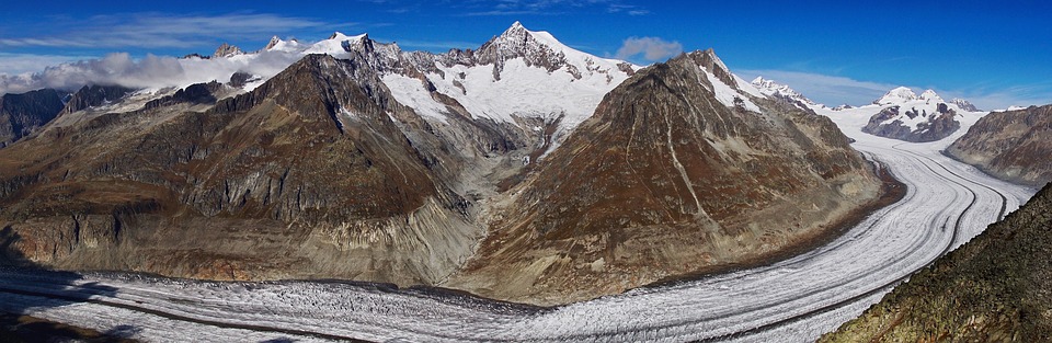 Le glacier d'Aletsch pourrait disparaître en 2100, révèle une étude de l'EPFZ