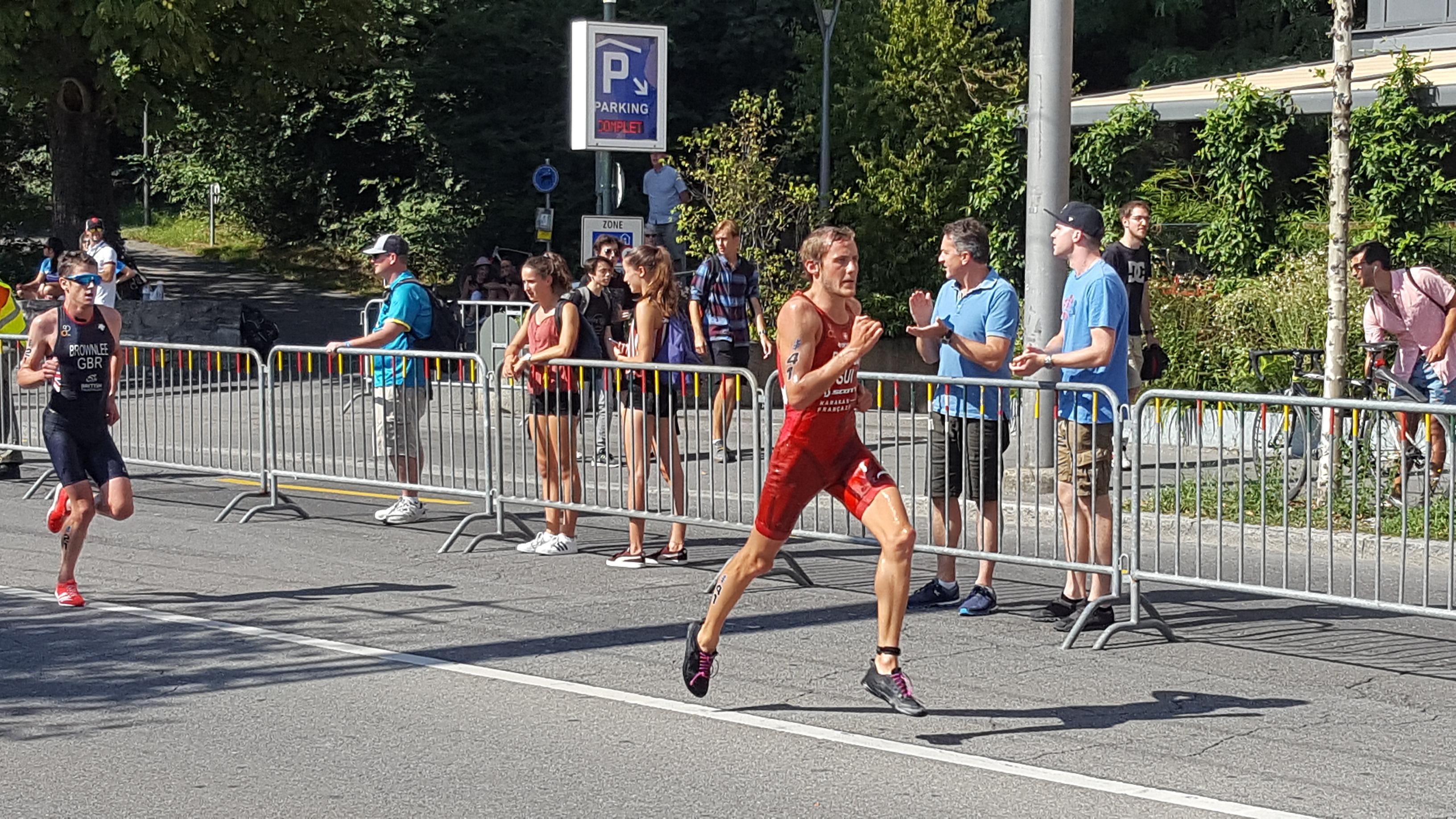 Triathlon: Le Veveysan Adrien Briffod se classe 16ème au Japon