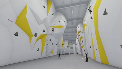 La plus grande salle d'escalade de Romandie va ouvrir ses portes à Villeneuve
