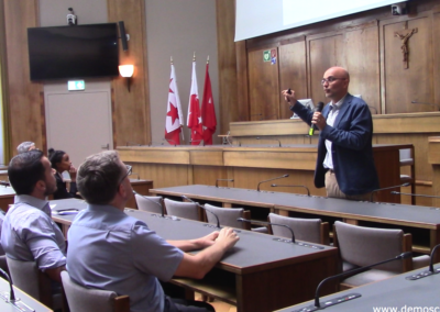 20 citoyens ont participé au projet "demoscan" à Sion