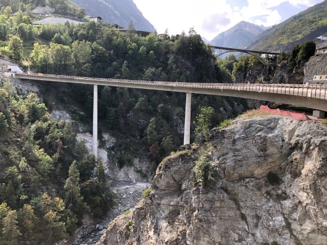 Haut-Valais : fin des travaux du pont Chinegga