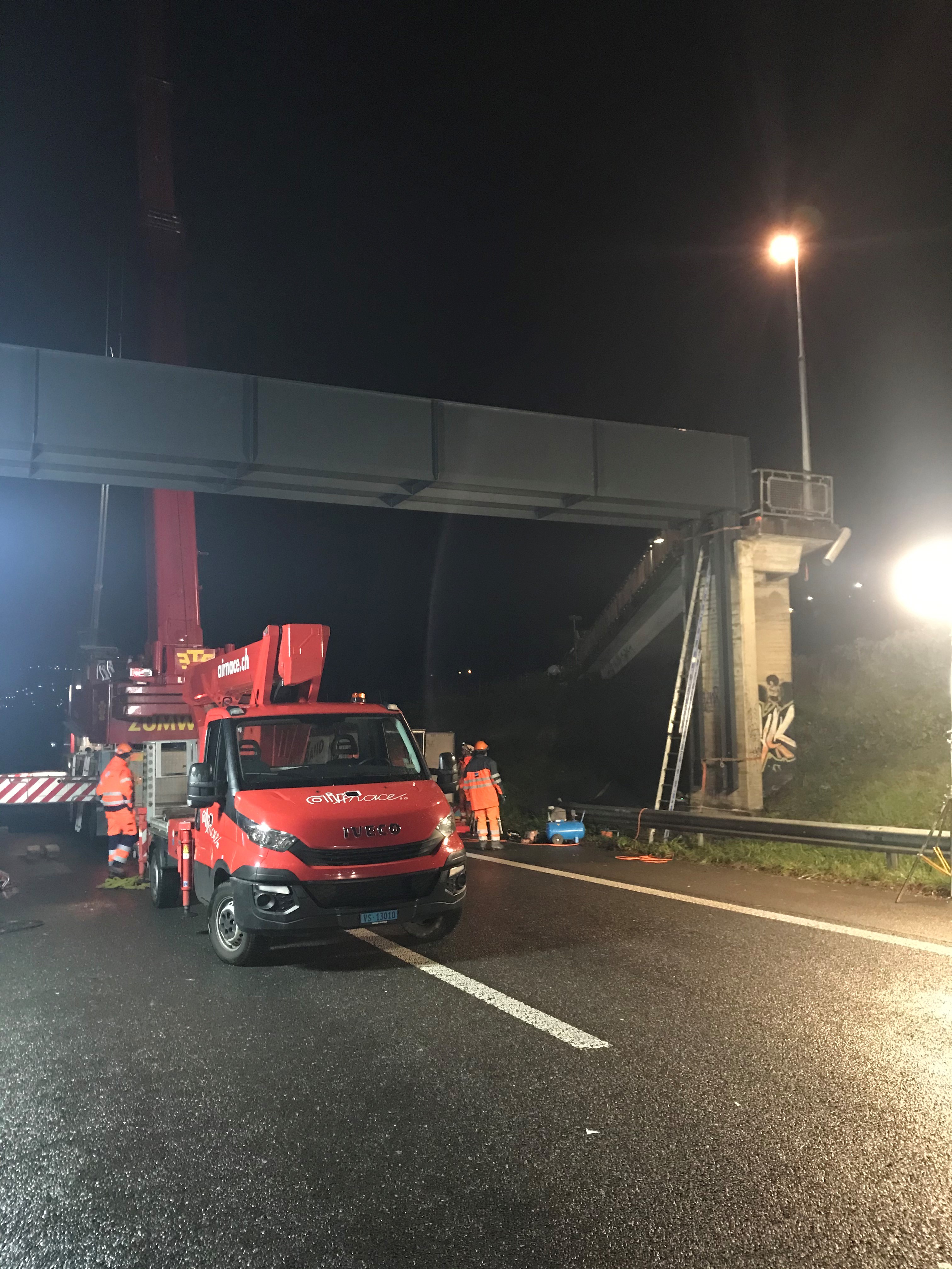 Chailly retrouve sa passerelle piétonne