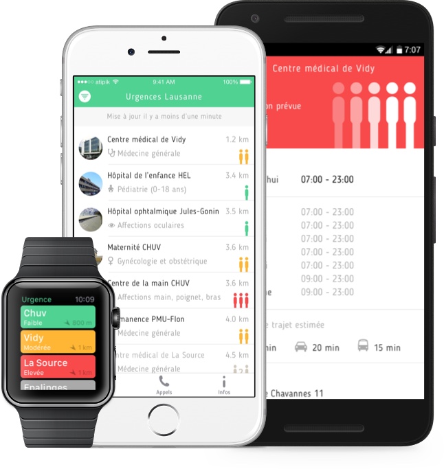 L'application "Urgences Vaud" a été lancée aujourd'hui