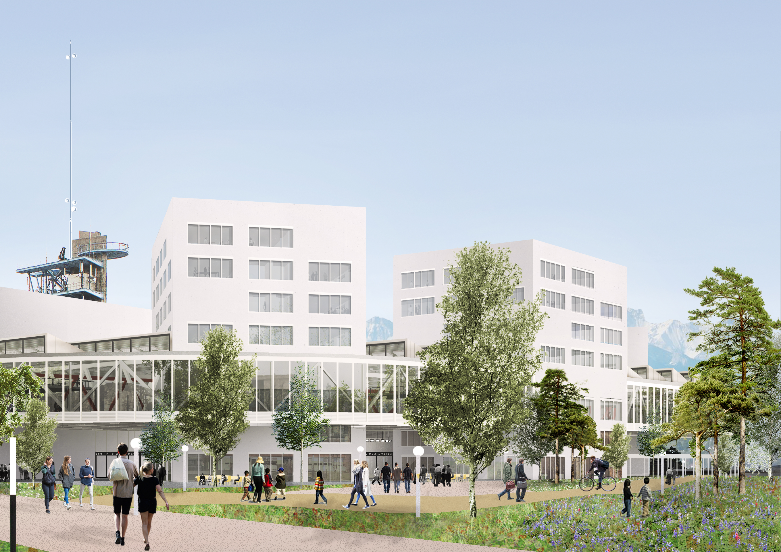 La SSR dépensera 120 millions pour le bâtiment de la RTS à l'EPFL