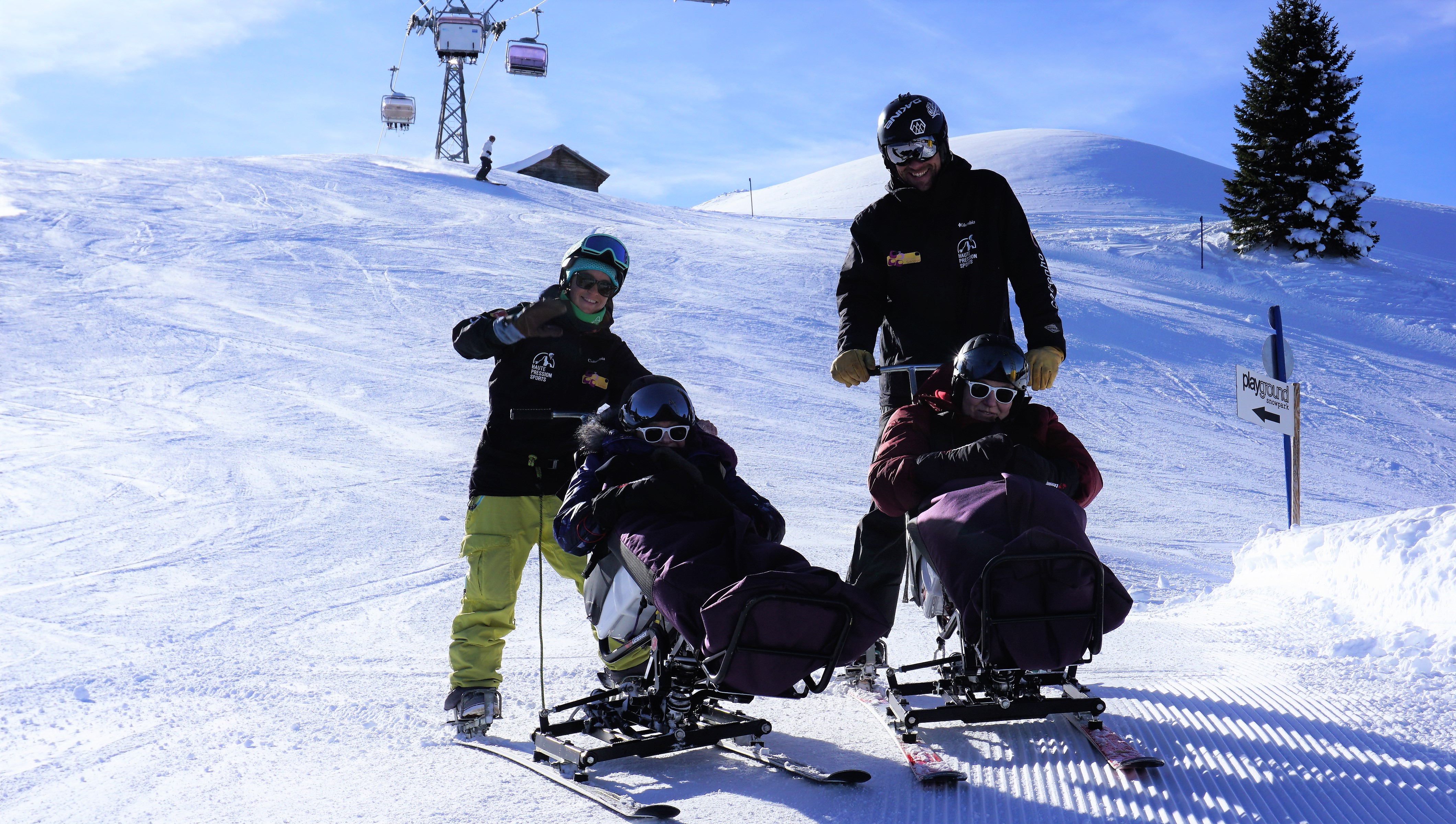 Capdenho embarquera les curieuses et les curieux pour une descente en fauteuil ski dimanche à Schönried