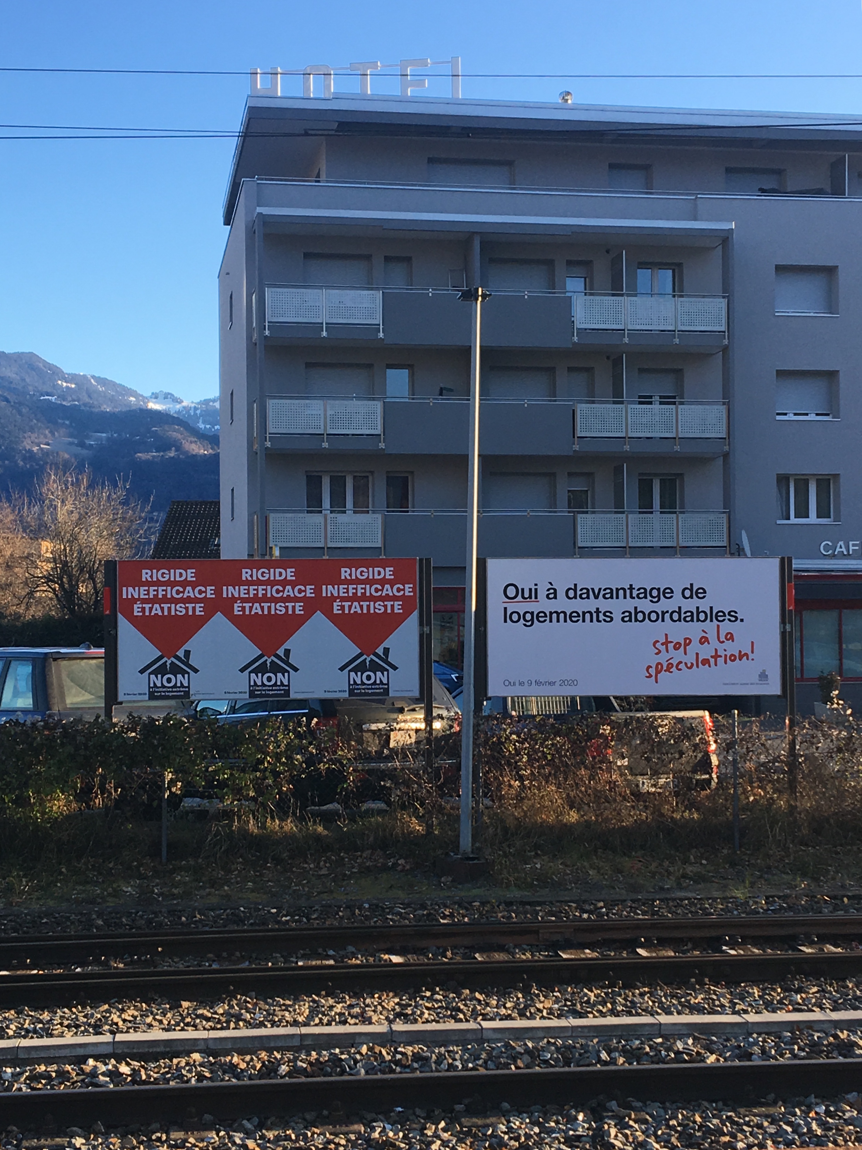 Valais: la droite ne veut pas de l'initiative pour des logements abordables