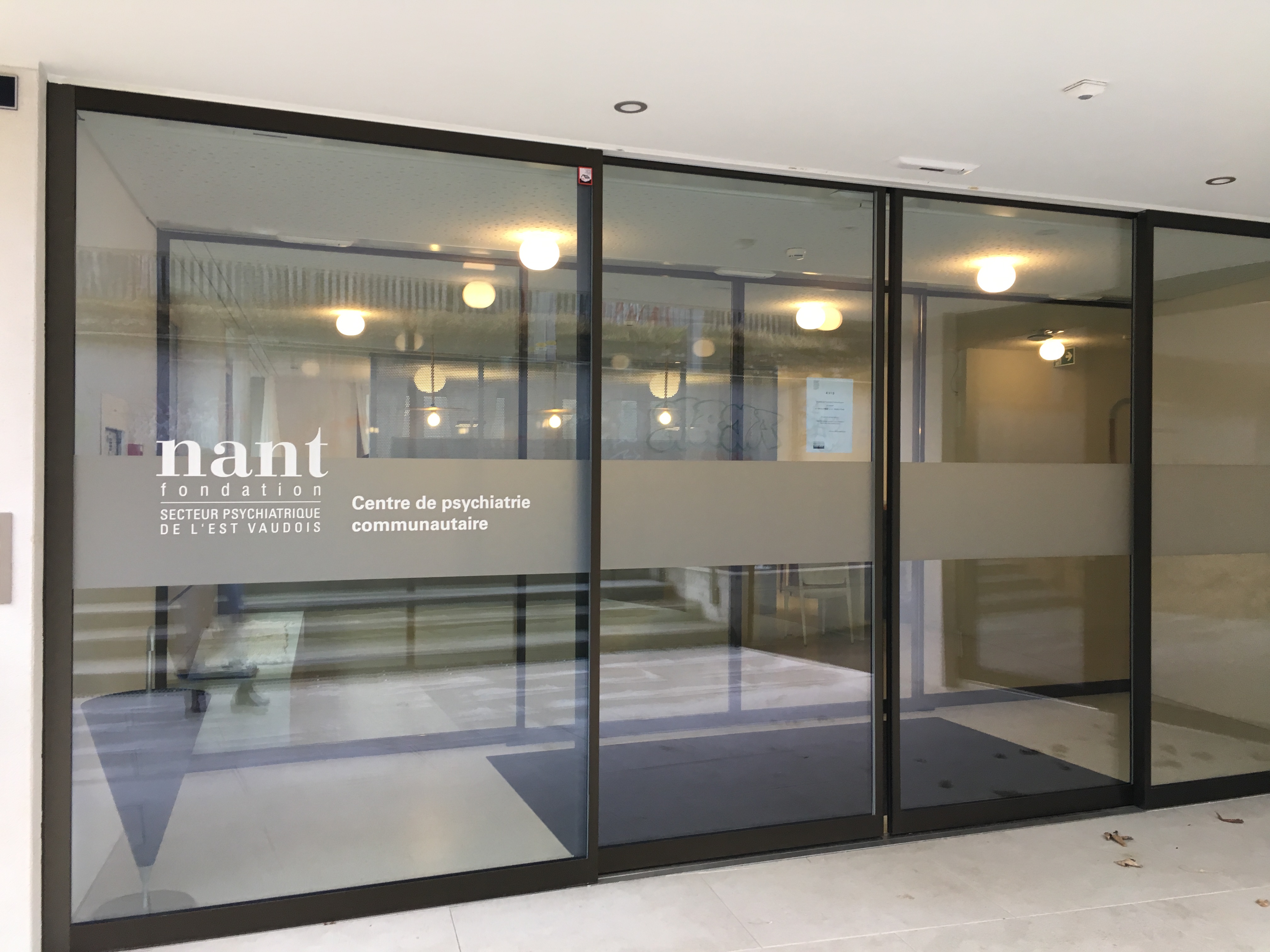 Le nouveau centre de  psychiatrie communautaire de la Fondation de Nant est inauguré aujourd'hui, à Vevey