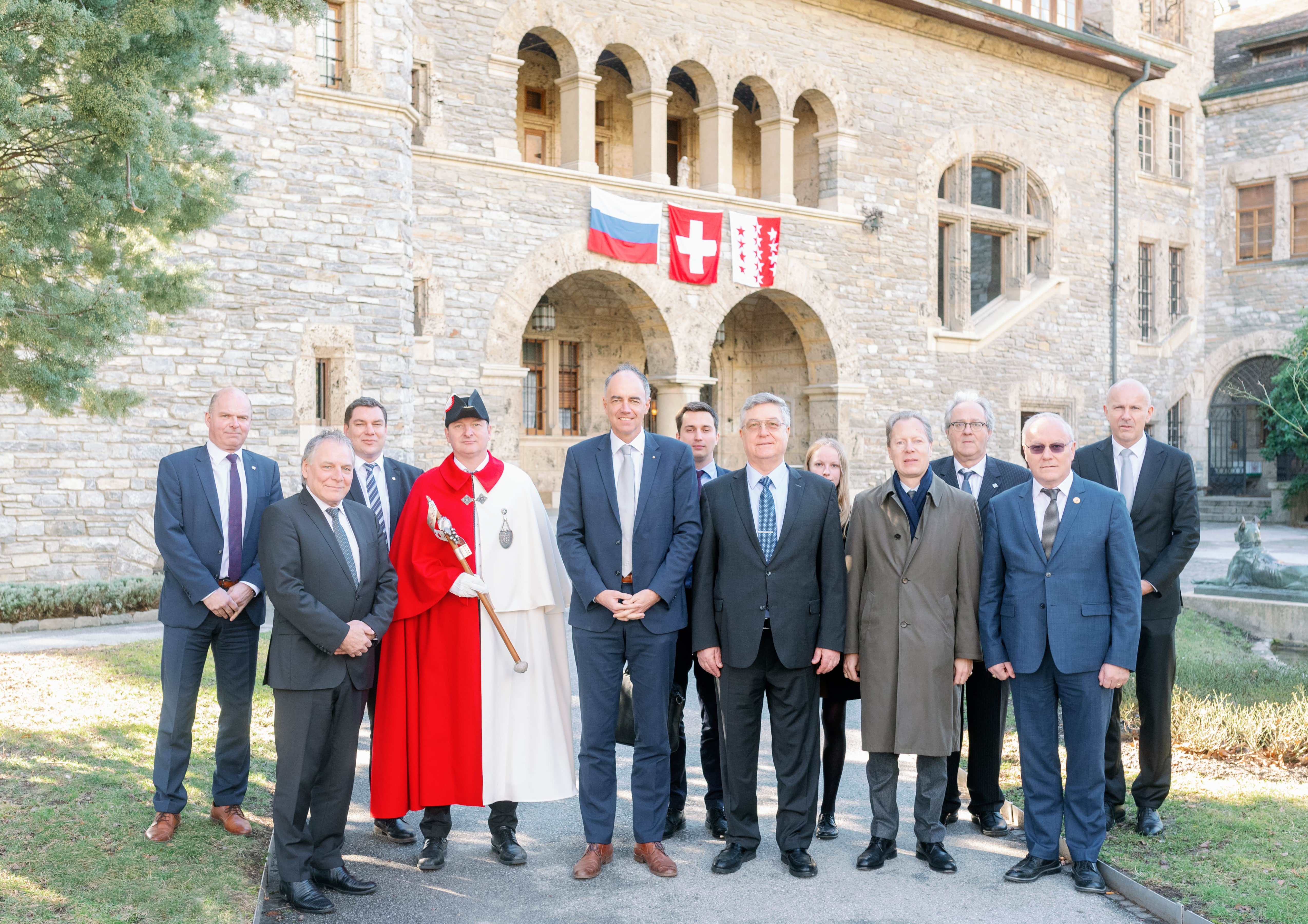 L’ambassadeur de Russie en Suisse était en Valais aujourd’hui