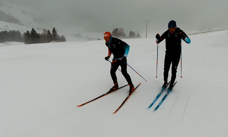 Ski de fond: Erwan Käser et Jovian Hediger ont préparé leur fin de saison dans la région