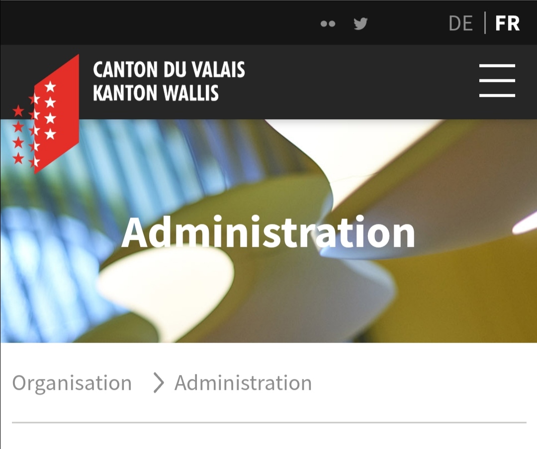 L'administration valaisanne fonctionne, mais les services en ligne sont à privilégier!