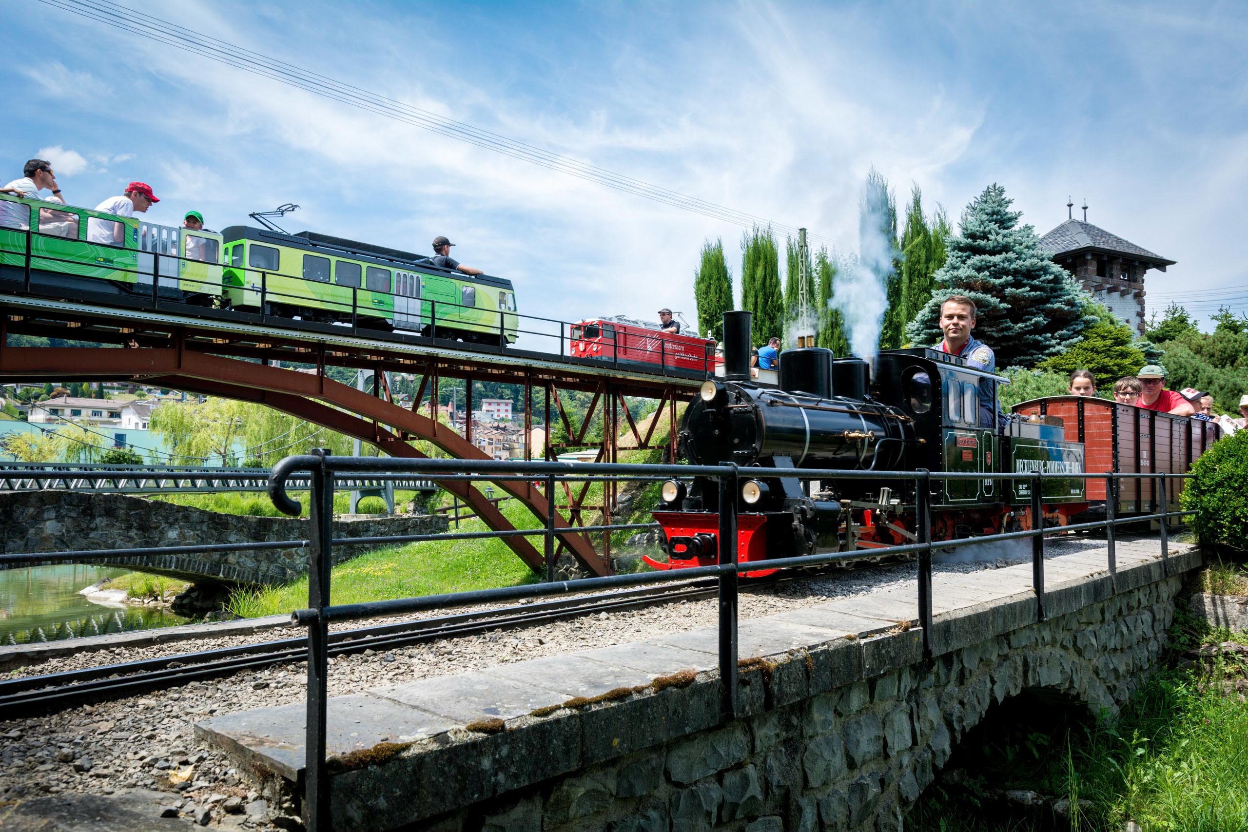 Le Swiss vapeur parc se prépare pour sa réouverture