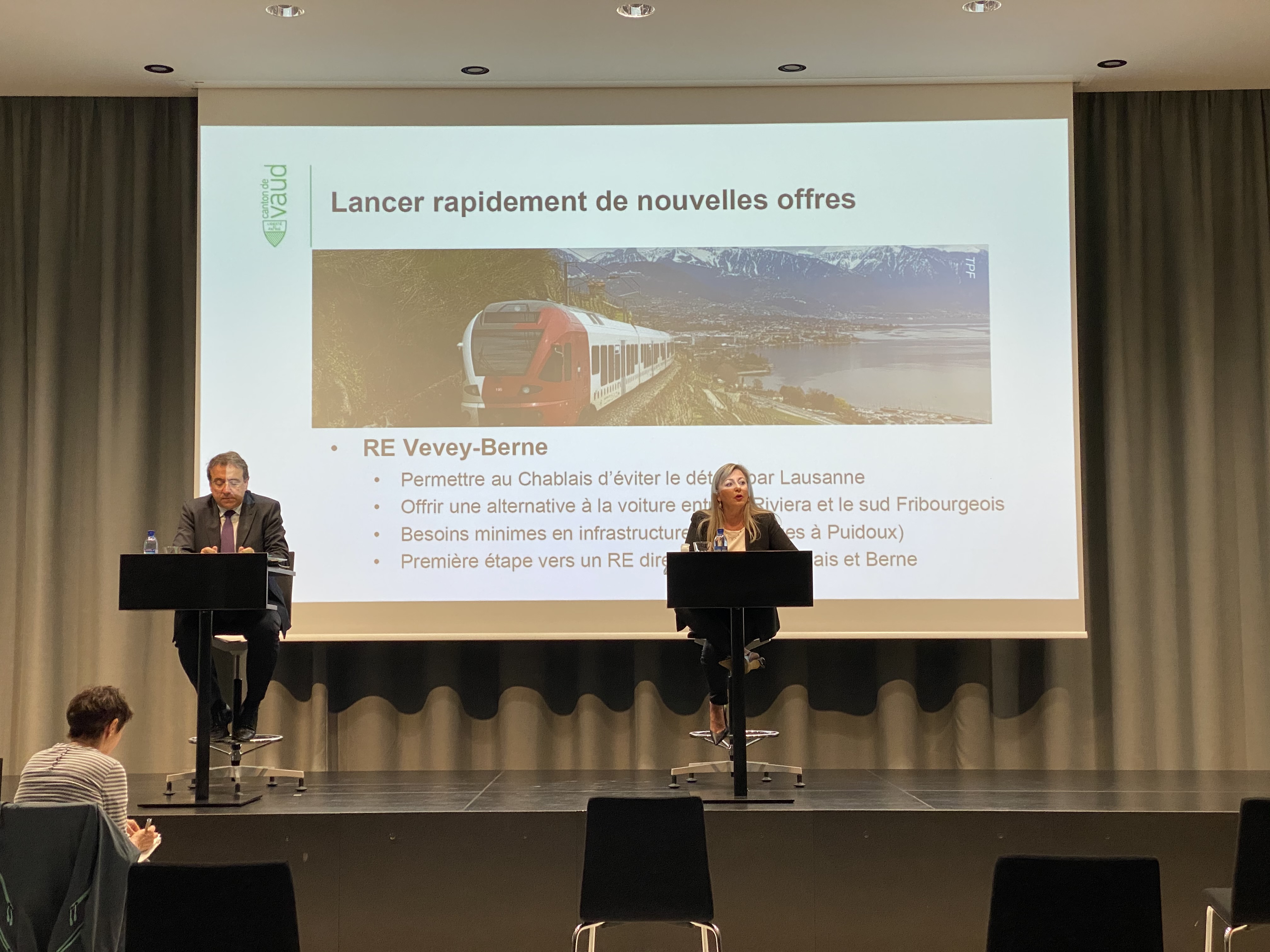 Le canton de Vaud présente sa vision pour le rail d'ici 2050