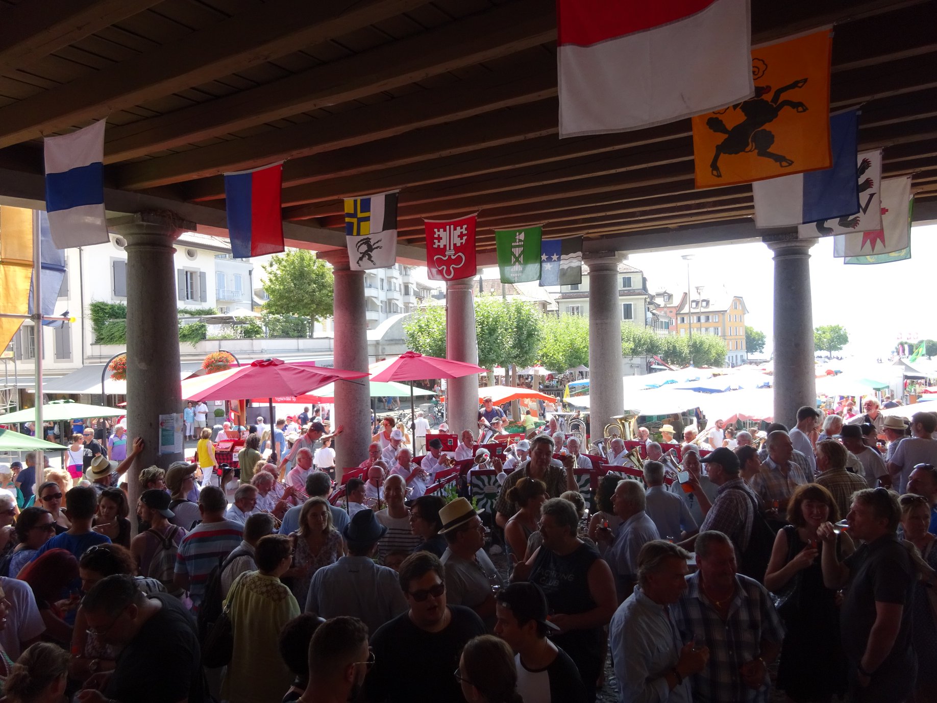 Les Marchés Folkloriques de Vevey auront lieu, mais plus tard dans l'année