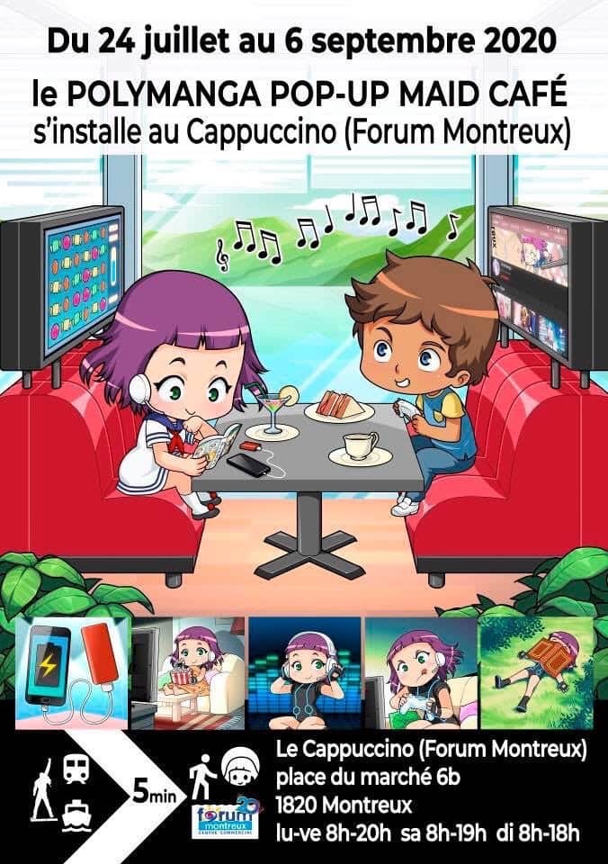 Malgré son annulation, Polymanga sera présent cet été à Montreux