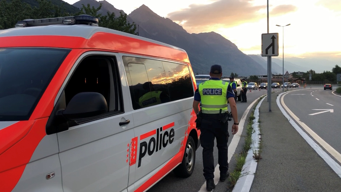 La Police cantonale valaisanne poursuit ses contrôles sur le réseau routier