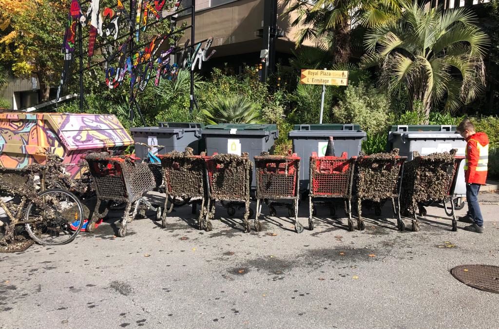 3'400 kilos de déchets ramassés autour du Léman ce weekend