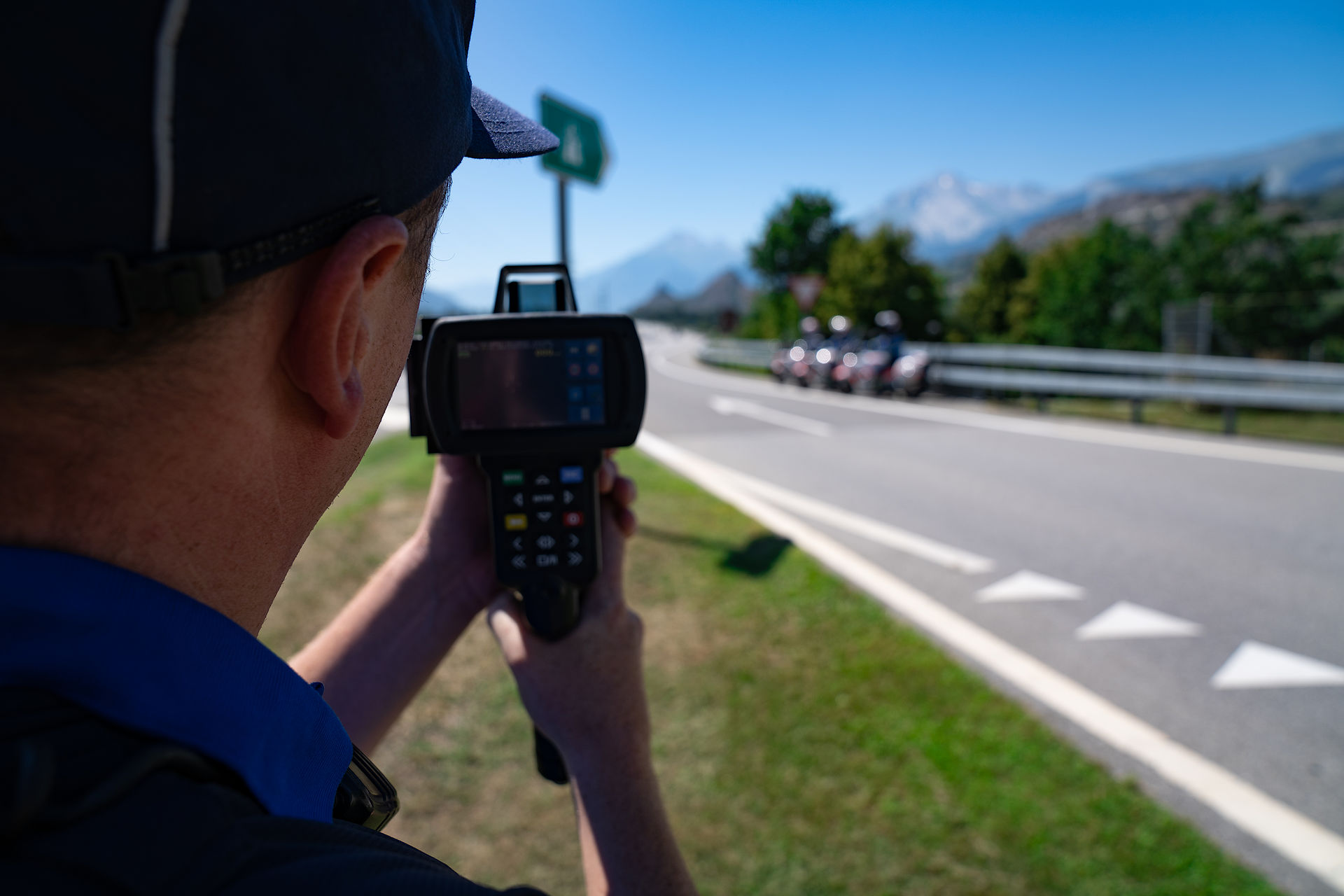 Nombreux excès de vitesse enregistrés par la police valaisanne
