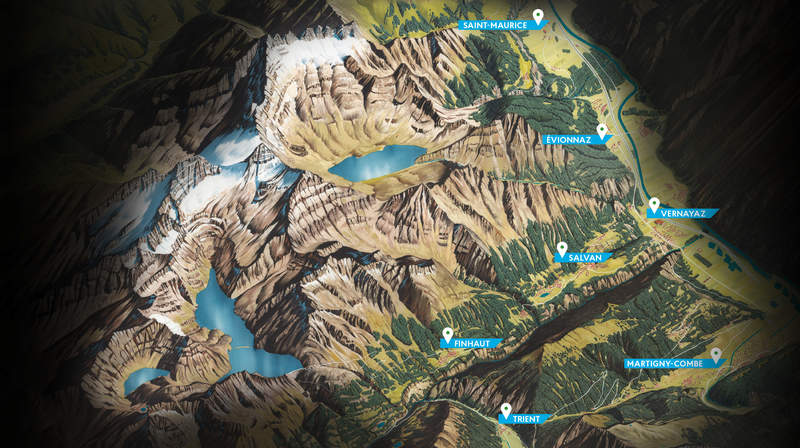 La population participe activement à la création du parc naturel régional de la Vallée du Trient