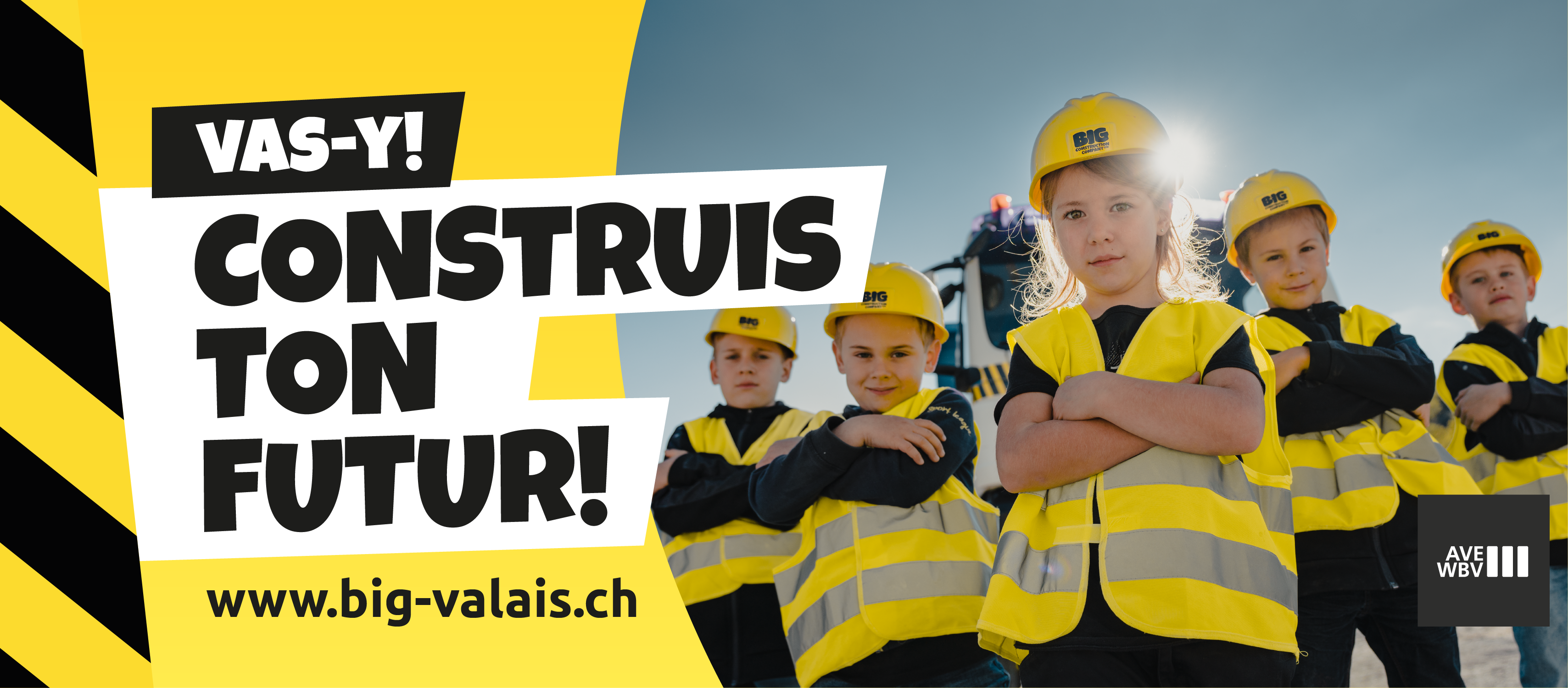 La campagne de promotion des métiers de la construction est lancée en Valais