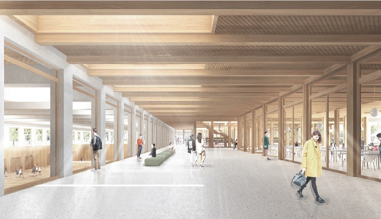 Le futur Gymnase du Chablais se dévoile
