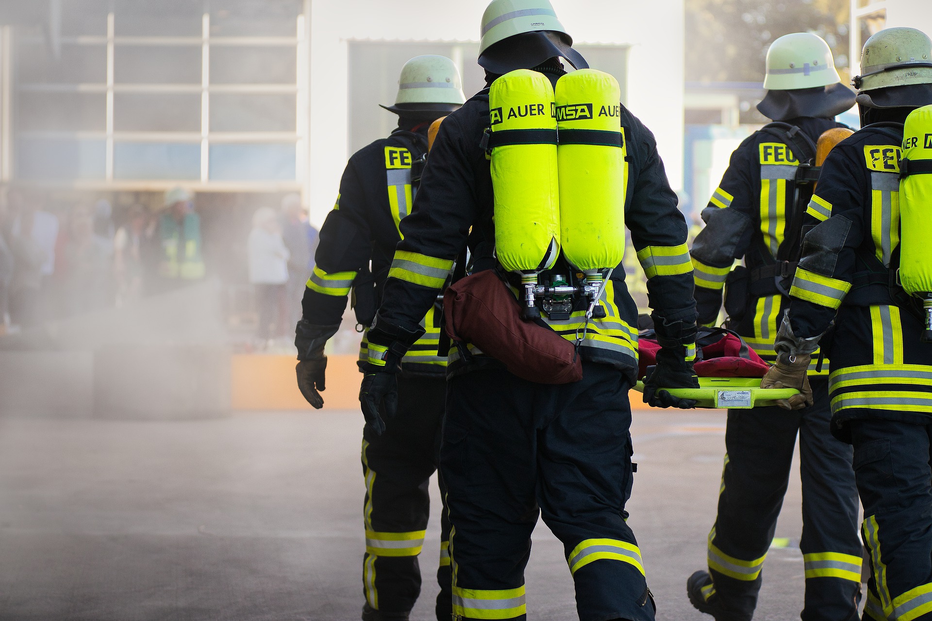 Un incendie s’est déclaré la nuit dernière dans un immeuble à Bex