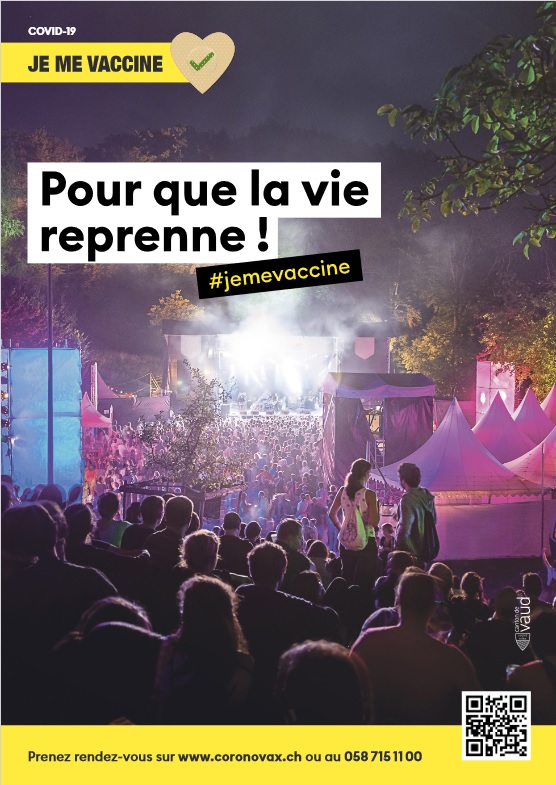 La campagne de promotion baptisée #jemevaccine démarre ce jeudi dans le canton de Vaud