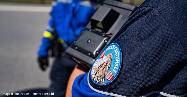 Un chauffard s’est fait arrêter ce dimanche à Trient