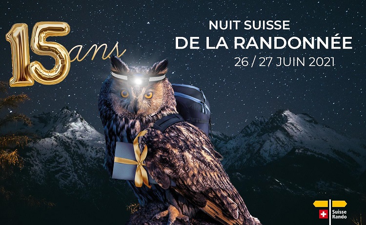 Château d’Oex participe à la 15e Nuit de la randonnée